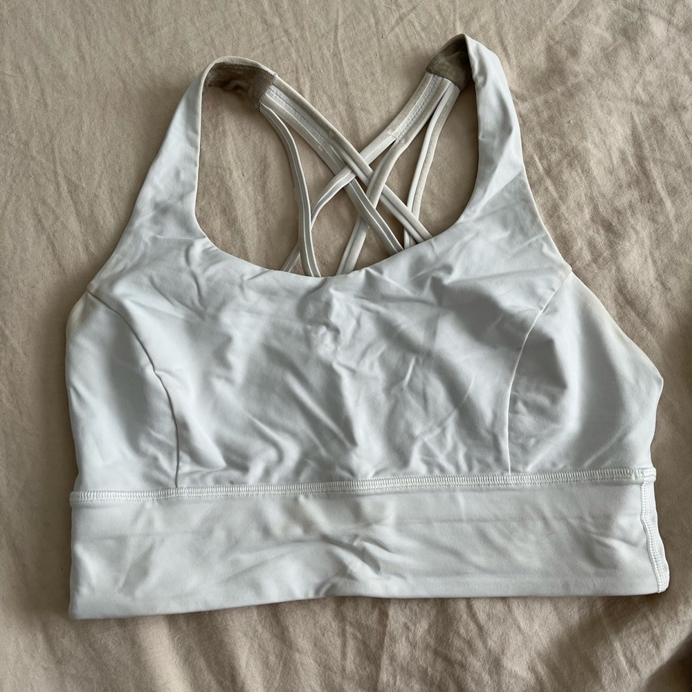 Lululemon Free to Be Sports Bra White